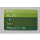 Frühstücksbrettchen Das GLÜCK liegt im...