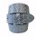 Umjubelt - Der Trendgürtel | Gürtel COCOMINA silver/blue, Vollrindleder hochwertig gefärbt u. geprägt in Snake Optik, Breite 4 cm