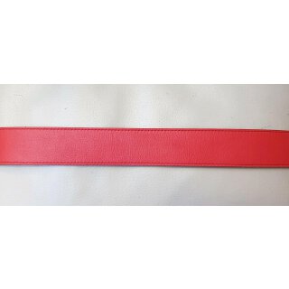 Umjubelt - Der Trendgürtel | Gürtel MINOA, Weiches Rindleder, gefüttert, mit einer leicht matten Oberfläche, Breite 4 cm, Farbe: red
