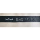 Umjubelt - Der Trendgürtel | Gürtel COCOMINA, Vollrindleder hochwertig gefärbt u. geprägt in Snake Optik, Breite 4 cm, Farbe: blue