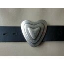 Umjubelt Gürtelschließe, Mountain Heart, silver/silberfarben matt, Maße ca. 6 x 6 x 2 cm