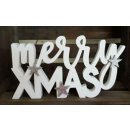 Deko-Schriftzug merry XMAS | Maße (LxBxH) ca. 24 x...
