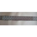 Umjubelt - Der Trendgürtel | Gürtel NEVADA metallic-beige, Leder mit Metallic Effekten und Indian-Print, Breite 4 cm, Farbe: beige