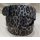 Umjubelt - Der Trendgürtel | Gürtel LEOPARDO, Rindleder mit metallic Leo-Prägung, Breite 4 cm, Farbe: silver