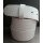 umjuBELT - Der Trendgürtel | Gürtel COLOMBO Rindleder im Kroko-Style geprägt, Breite 4 cm, Farbe: white/weiß