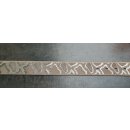 Umjubelt - Der Trendgürtel | Gürtel NOBEL BOA, Vollrindleder mit aufwendiger Schlangenprägung, Breite 4 cm, Farbe: silver