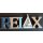 Deko-Schriftzug RELAX mit maritimer Dekoration | Maße (LxBxH) ca. 33 x 3 x 11 cm | Material: MDF-Holz | Farbe: naturfarben/blau/weiß