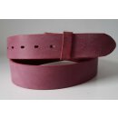 umjuBELT - Der Trendgürtel | Gürtel VENTA bordeaux, Vollrindleder im Vintage Look, Breite 4 cm