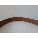 umjuBELT - Der Trendgürtel | Gürtel COLOMBO CROWN Rindleder im Kroko-Style geprägt, bombiert und abgesteppt, Breite 4 cm, Farbe: blue/blau