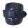 umjuBELT - Der Trendgürtel | Gürtel COLOMBO CROWN Rindleder im Kroko-Style geprägt, bombiert und abgesteppt, Breite 4 cm, Farbe: blue/blau