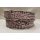 umjuBELT - Der Trendgürtel | Gürtel MATTONE ROSE, Hochwertiges Kalbleder geprägt und gefärbt mit sportlicher Absteppung, Breite 4 cm, Farbe: rose