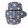 umjuBELT - Der Trendgürtel | Gürtel STARLIGHT Rindleder mit Nubuck Oberfläche und metallic Sternendruck, Breite 4 cm, Farbe: grau/silber