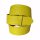 umjuBELT - Der Trendgürtel | AMARILLO yellow, Rindleder mit Snake-Prägung, Breite 4 cm, Farbe: gelb