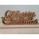Deko-Schriftzug Merry Christmas | Maße (LxBxH) ca....