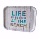 ppd Mini-Tablett LIFE IS BETTER AT THE BEACH | Farbe:...