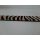 umjuBELT - Der Trendgürtel | Gürtel CAVALLI, Fellgürtel gefärbt und bombiert, Breite 4 cm, Farbe: schwarz/beige