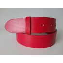 umjuBELT - Der Trendgürtel | Gürtel MEZZO Glattleder, Vollrindleder mit leicht glänzender Oberfläche, Breite 4 cm, Farbe: pink
