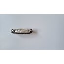 umjuBELT Gürtelschlaufe, Loop Wrap, silberfarben matt