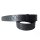 umjuBELT - Der Trendgürtel | Gürtel CHICAGO BLACK Vollrindleder mit leicht angeritzter Oberfläche, Breite 4 cm, Farbe: schwarz