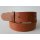 umjuBELT - Der Trendgürtel | Gürtel BASIC, Echt-Leder mit leicht glänzender Oberfläche, Breite 4 cm, Farbe: cognac