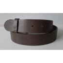 umjuBELT - Der Trendgürtel | Gürtel BASIC, Echt-Leder mit leicht glänzender Oberfläche, Breite 4 cm, Farbe: grau