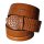 umjuBELT - Der Trendgürtel | Gürtel COLOMBO Rindleder im Kroko-Style geprägt, Breite 4 cm, Farbe: cognac